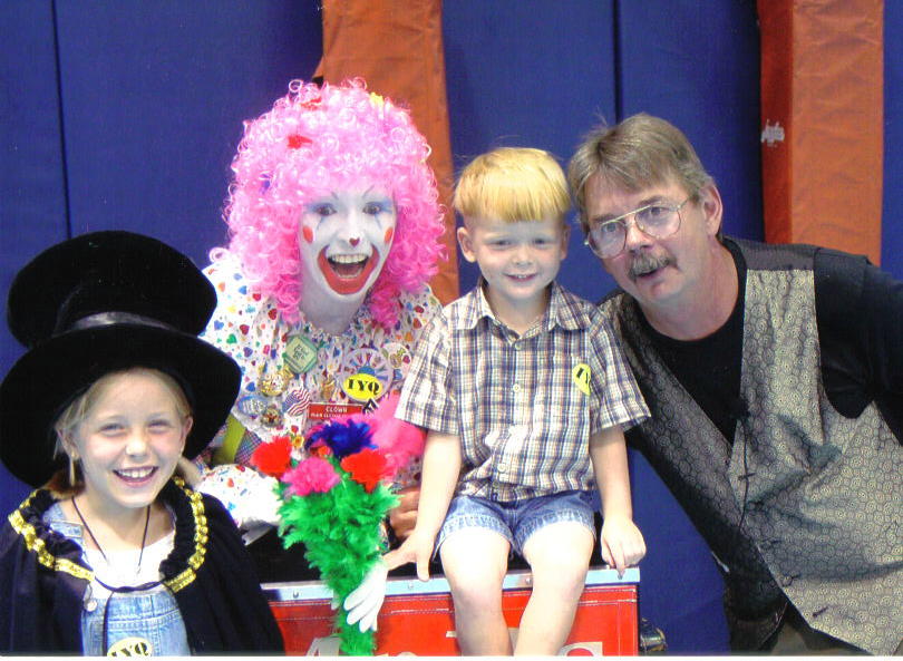 Langley AFB Show with Poonski the Clown